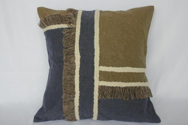 Shyama Cotton Wool Mix Cushion Cover
