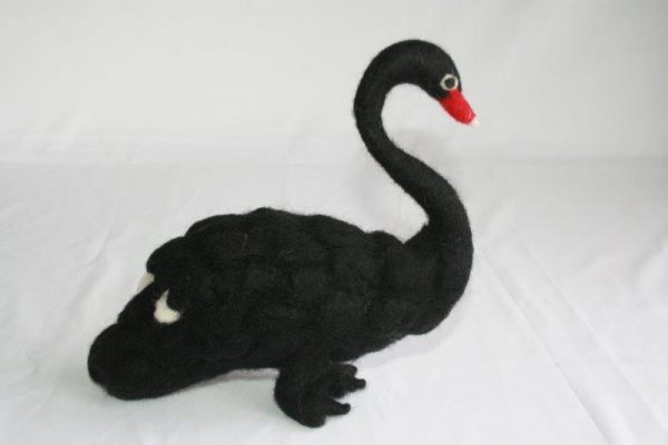 Felt Black Swan
