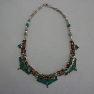 White Metal Necklace