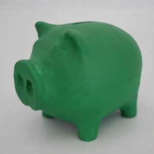 Pig Shape Piggy Bank