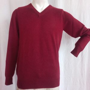 Cashmere, V-Necked Cashmere jumper - Small