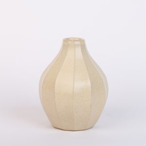 ceramic, Ball Line Glazed Vase