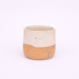 Ceramic, Pinched Asian Cup (sprinkled)