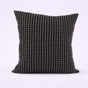 handmade, Black Small Stripe Cushion Cover