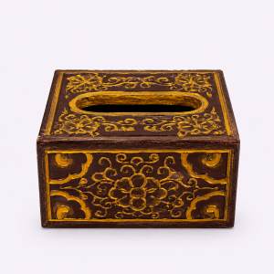 Mandala Tissue Box, wooden box, ethical, sustainable, eco friendly, gifting, accessories, accessories box, jewelry, tissue paper box, tissue box
