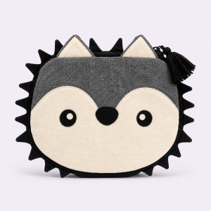 Hedgehog Purse, cotton purse, handmade, eco friendly, handmade purse, handmade cotton purse, sustainable, ethical, gifting, wallet