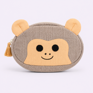 Monkey Purse, cotton purse, handmade, eco friendly, handmade purse, handmade cotton purse, sustainable, ethical, gifting, wallet
