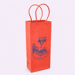 Jogi Design Wine Bag, handmade, ethical, sustainable, eco friendly, wine bag, gifting