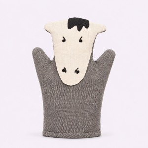 Cow Hand Puppet, hand puppet, sustainable, ethical, handmade, eco friendly, children, play, educational, gifting