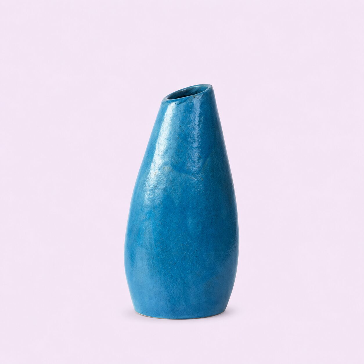 Raku Bud Shaped Vase | Handmade Ceramic Vase Nepal