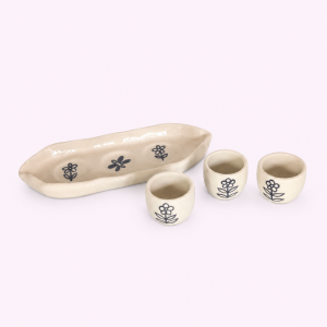 Condiment Tray, handmade, handcrafted, ceramic, decorative, home decor, sustainable, ethical, eco friendly