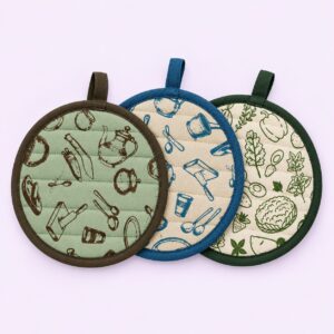Cotton Round Pot Holders